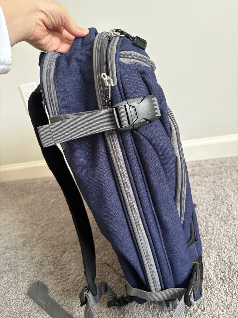 eBags Mother Lode Travel Backpack Convertible Expandable Luggage Bag